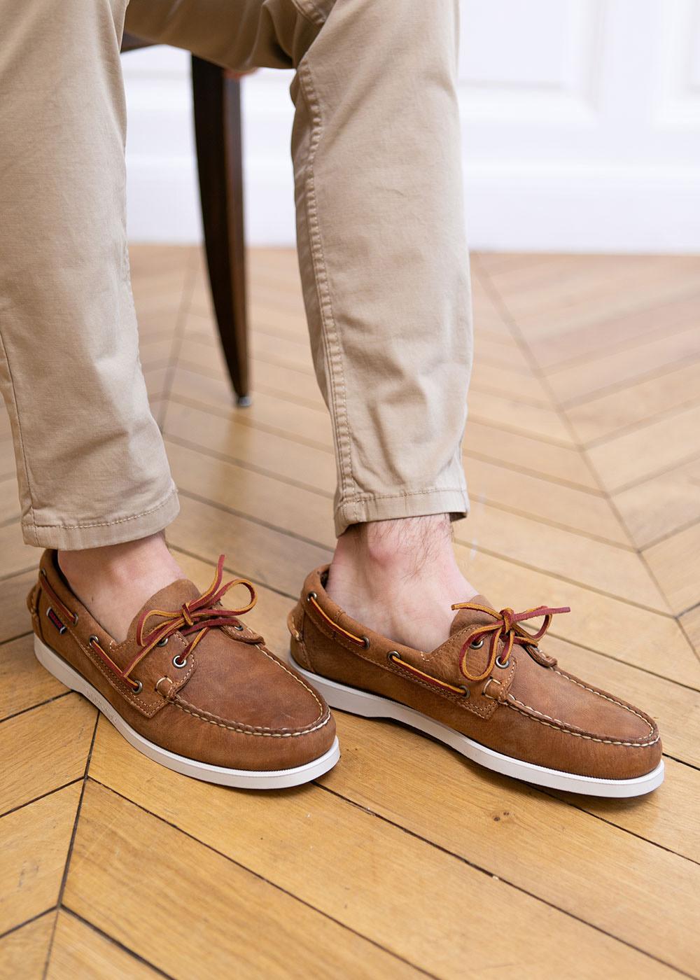 Sebago PORTLAND CUIR BROWN TAN Manfield