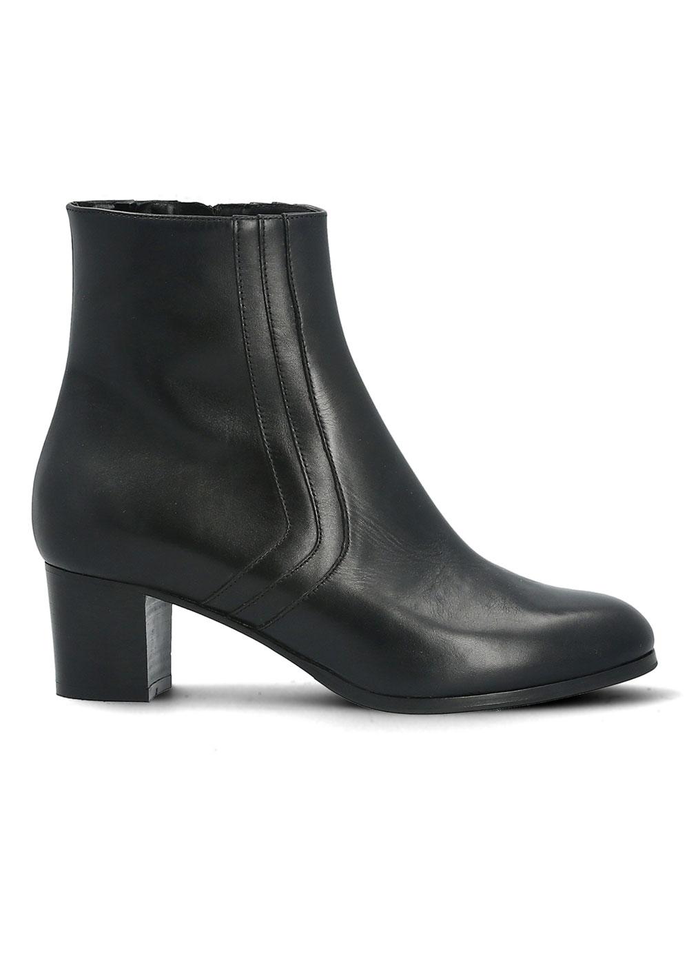 Charles Kammer BOOTS ALIGRE CUIR NOIR Manfield