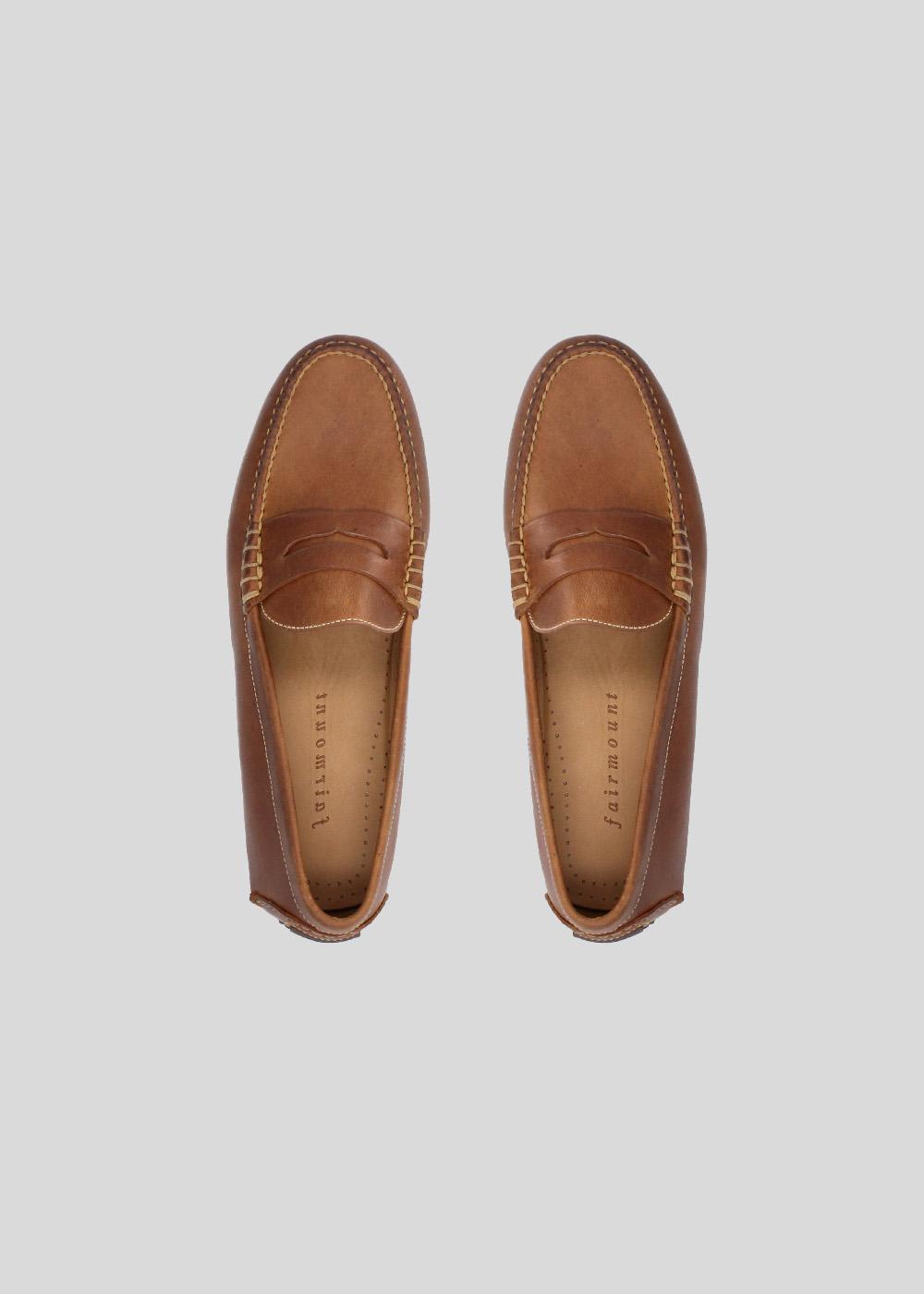 Fairmount MOCASSIN DRIVER CUIR GOLD Manfield
