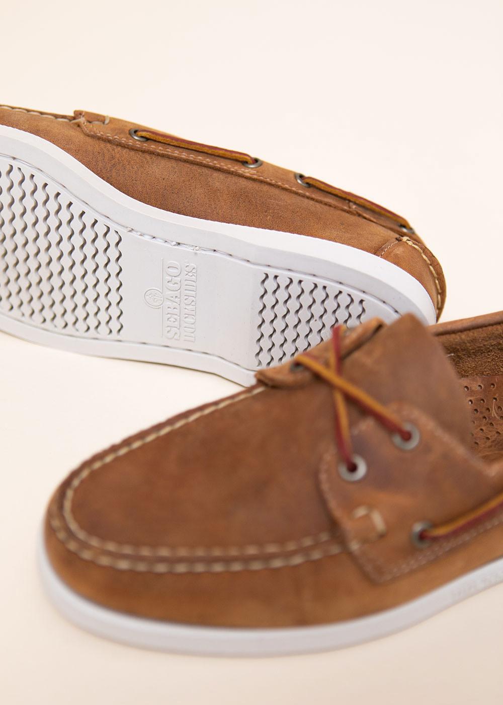 Sebago PORTLAND CUIR BROWN TAN Manfield