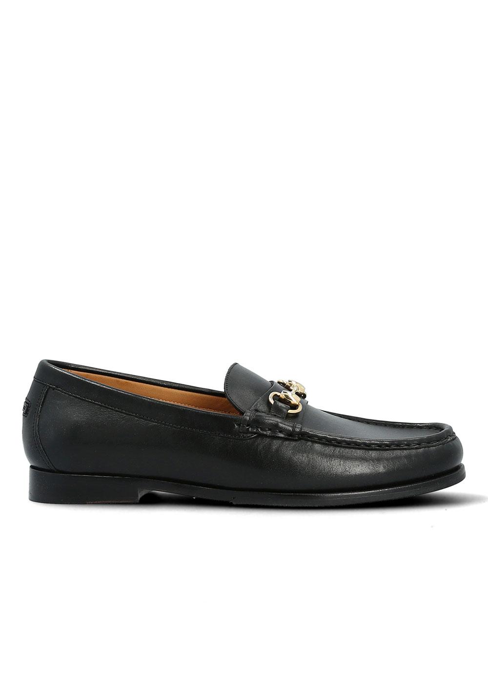 Fairmount MOCASSIN MORSETTI MOC CUIR NOIR Manfield
