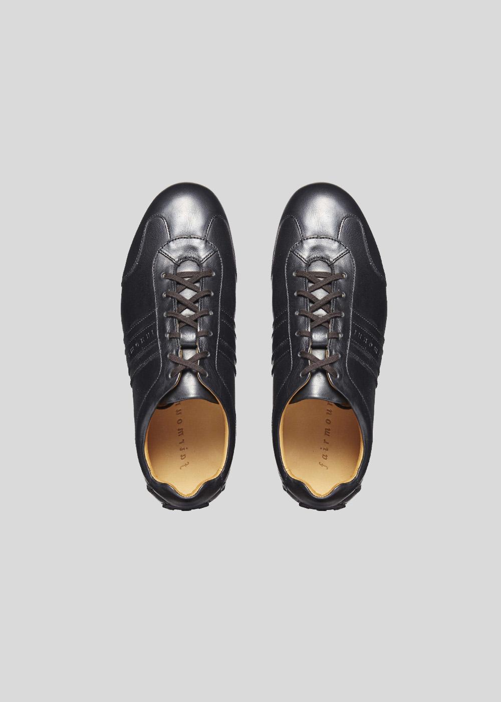 Chaussure Homme Taille Us En France Fairmount SNEAKERS CUIR NOIR