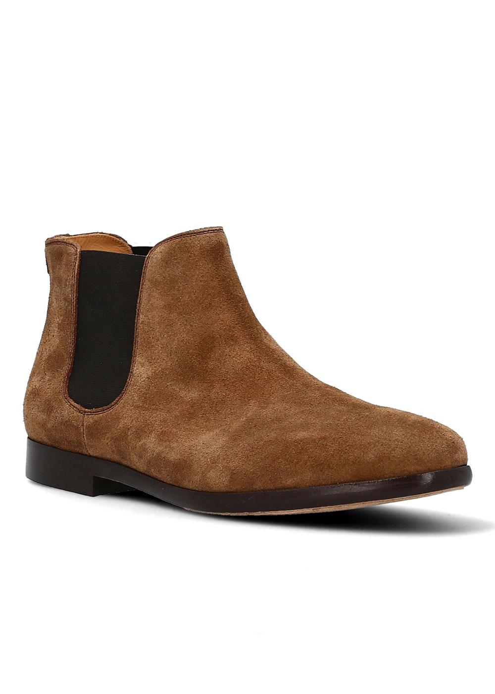 Colisee Paris CHELSEA BOOTS VLADIMIRO VELOURS MARRON Manfield
