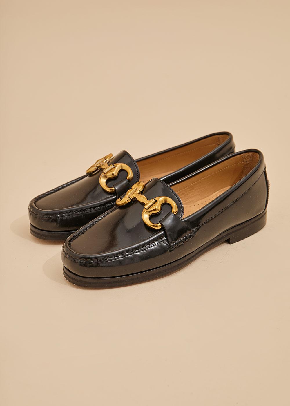 Fairmount MOCASSIN XL MORSETTI CUIR NOIR Manfield