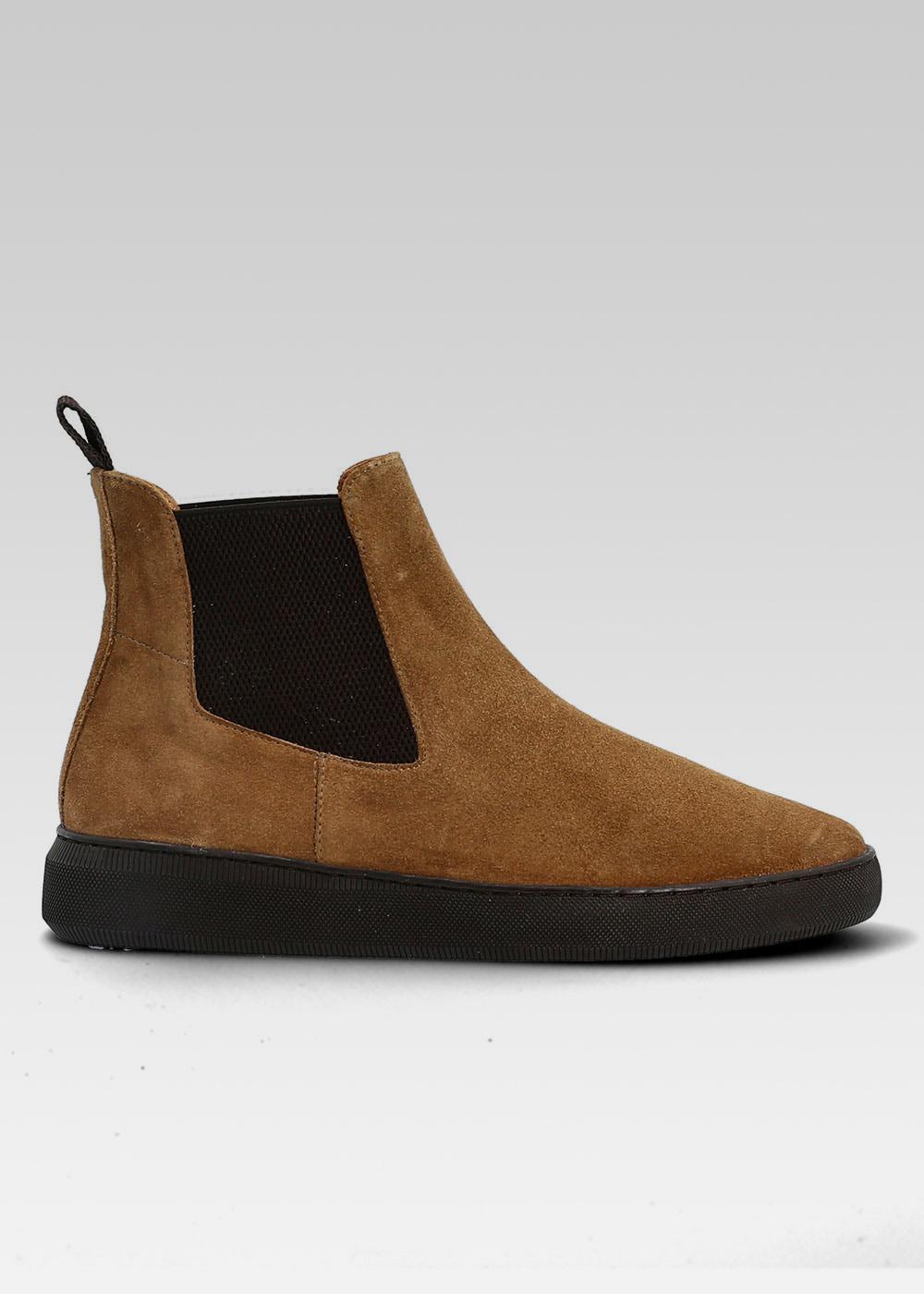 Bottines En Cuir Italien Caramel VANEAU BOTIER PARIS - Pointure 41, Occasion Bon état, Style Très Chic, Pour Homme