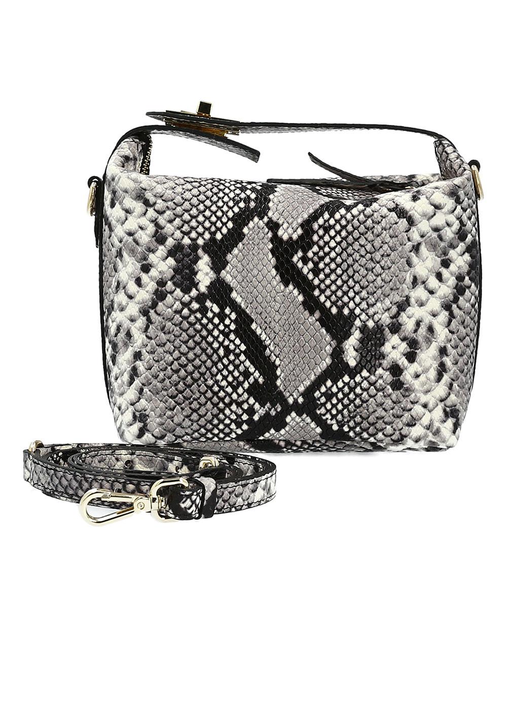 Sac python gris hot sale