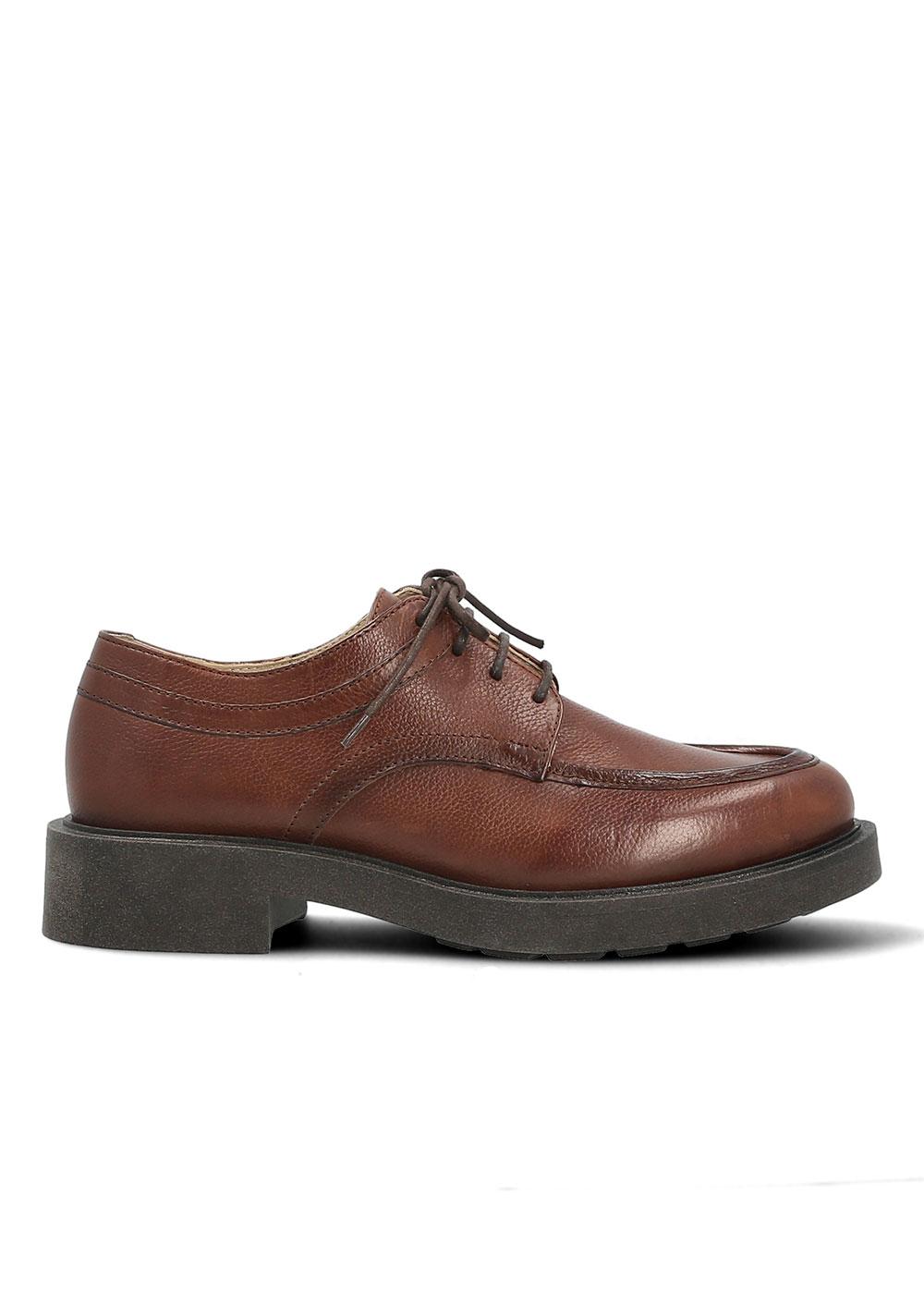 DERBIES MONZA CUIR MARRON 35