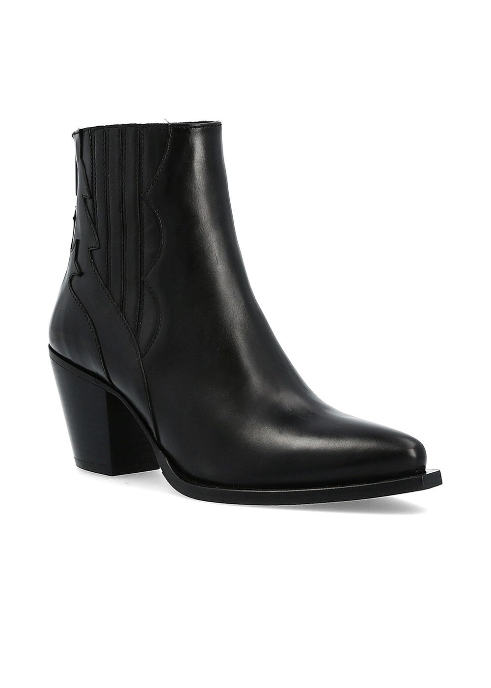 Colisee Paris BOOTS PHILOMENE CUIR NOIR Manfield