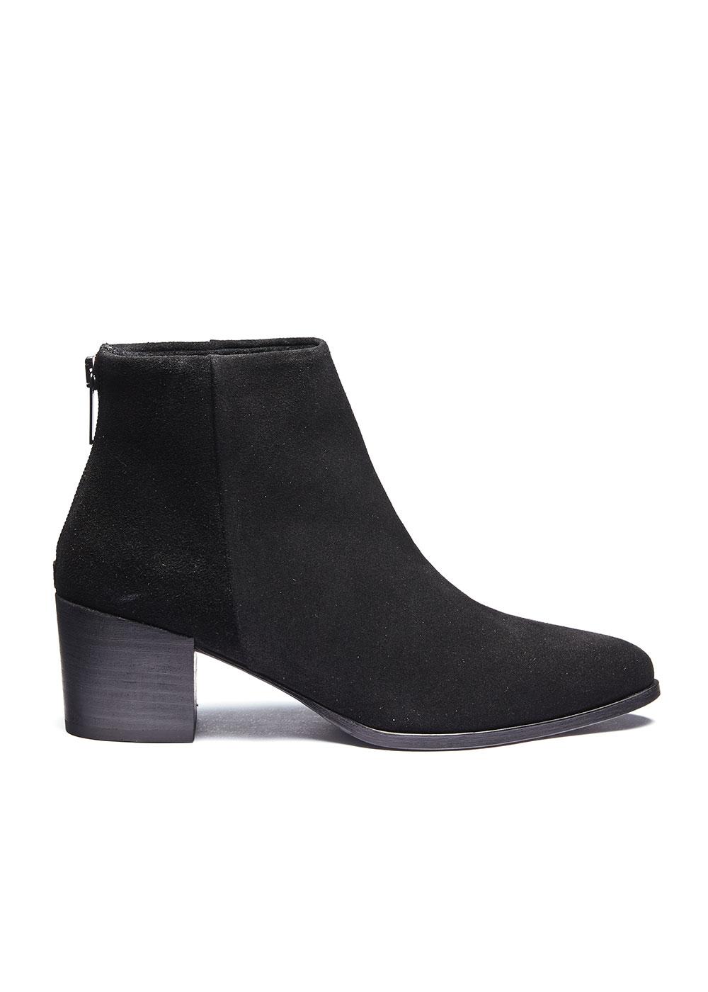 Colisee Paris BOOTS HARPER VELOURS NOIR Manfield