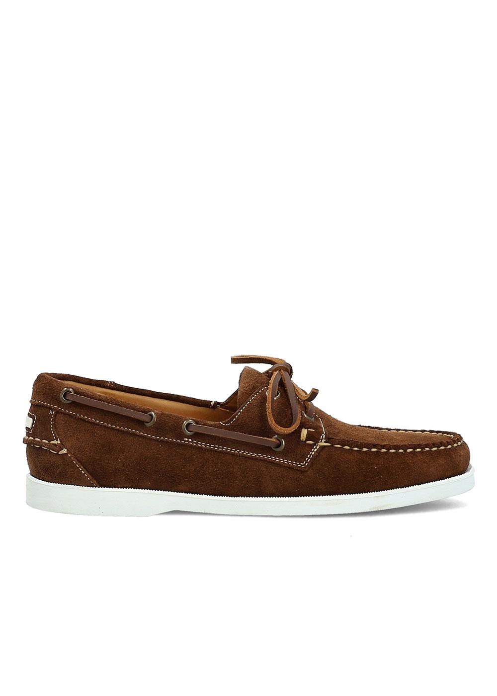 BOAT SHOE 2 VELOURS MARRON 5 US M
